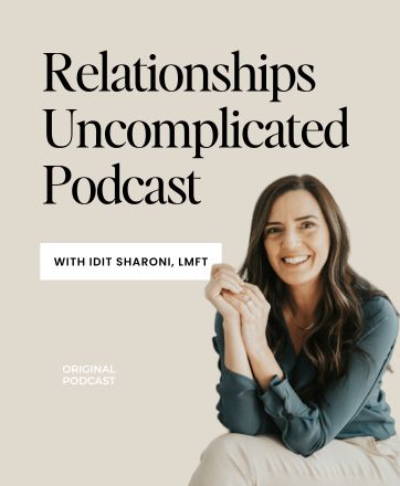 Woman sitting and smiling | Surviving infidelity in the USA | Forgiveness in Canada | Forgiveness after infidelity in the UK Relationship Experts owner, Idit, is sitting smiling. Listen to her talking about infidelity, forgiveness, betrayal, cheating and more on Spotify. Helping couples in the United States, Canada, the UK and globally.