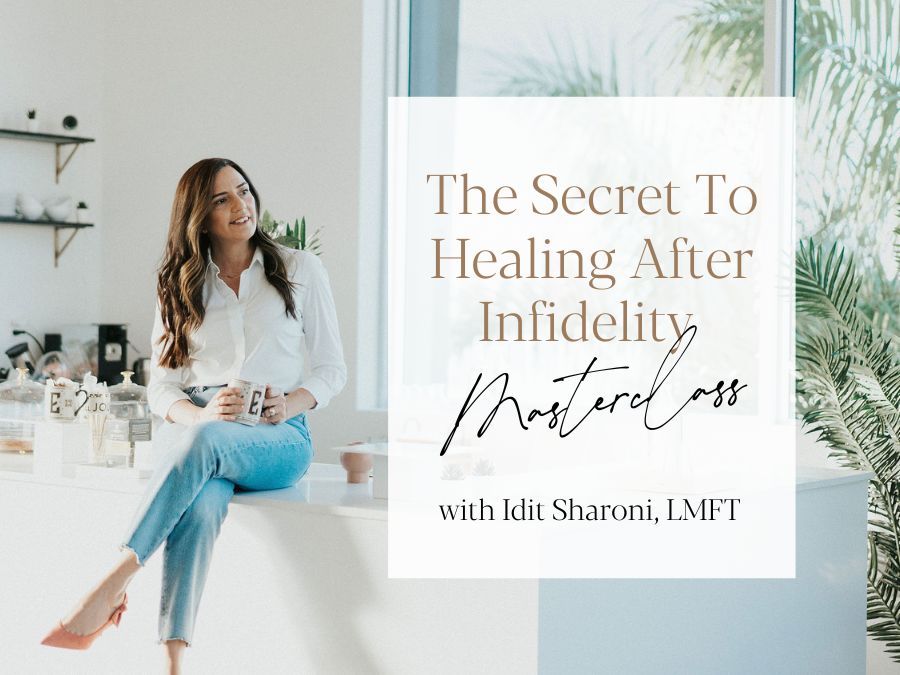 Idit Sharoni, Relationship Experts in the USA, shares the secret to healing after infidelity in Dubai in the USA and globally. Register to our Masterclass today